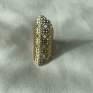 Kendra Scott Boone Gold Adjustable Ring